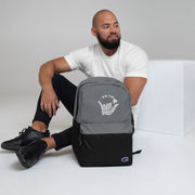 Livin' Aloha Water-Resistant Champion Backpack Black Heather Grey / Black