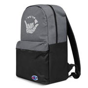 Livin' Aloha Water-Resistant Champion Backpack Black Heather Grey / Black