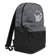 Livin' Aloha Water-Resistant Champion Backpack Black Heather Grey / Black