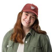 Livin' Aloha Vintage Corduroy Cap Burgundy