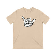Livin' Aloha Classic Tri-Blend (Oatmeal)