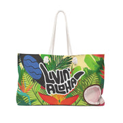 Weekender Beach Bag - Livin' Aloha