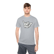 Livin' Aloha Max Performance Go Get It T-shirt (Gray Nickel)