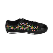 Livin' Aloha Women's Sneakers (Black Pineapple)