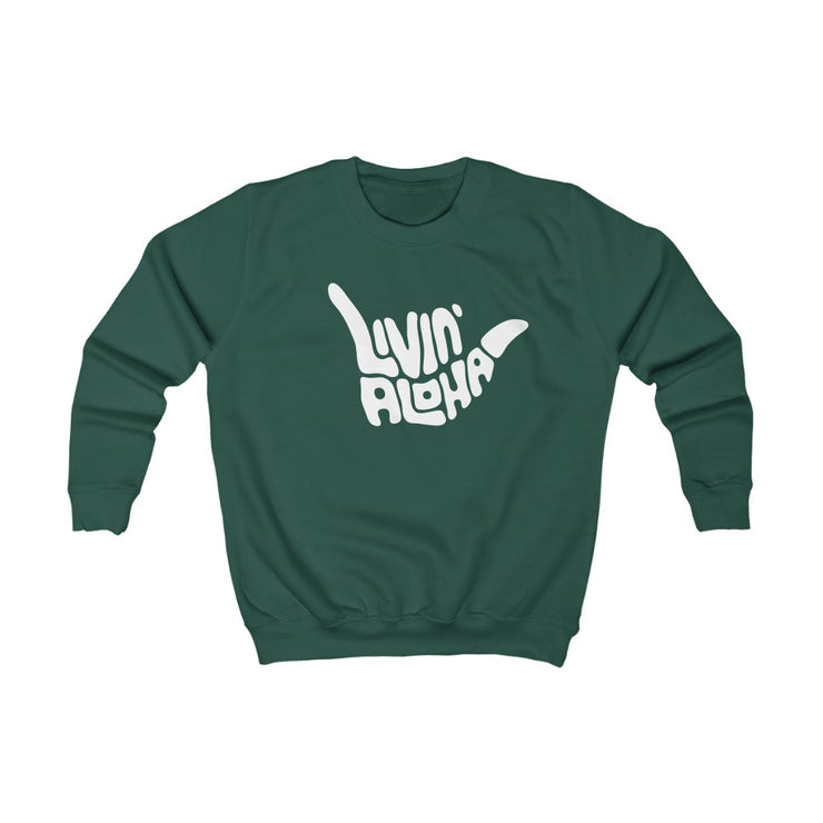 Kids Sweatshirt (Bottle Green)
