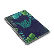 Livin' Aloha Spiral Journal (Teal Leaves)