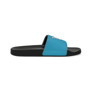 Livin' Aloha Men's Slide Sandals (Sea Blue)