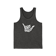 Livin' Aloha Classic Jersey Tank (Charcoal Black) - Livin' Aloha