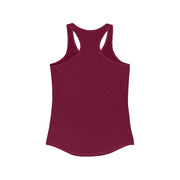 Livin' Aloha Women's Classic Racerback Solid Cardinal Red Tank - Livin' Aloha