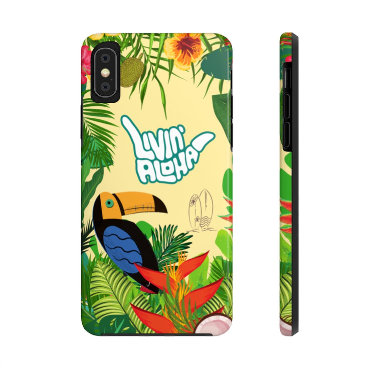 Case Mate Tough Rugged Phone Case (Toucan Surf) - Livin&