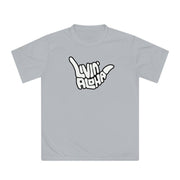 Livin' Aloha Max Performance Go Get It T-shirt (Gray Nickel)