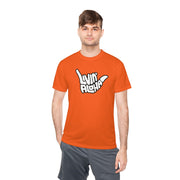 Livin' Aloha Max Performance Go Get It T-shirt (Orange)