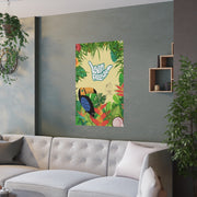 Livin' Aloha Toucan Surf Satin Posters (210gsm)