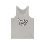 Livin' Aloha Classic Jersey Tank (Basic Colors) - Livin' Aloha