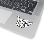 Livin' Aloha Kiss-Cut Transparent Stickers