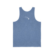 Livin' Aloha Classic Jersey Tank (Blue Tri-Blends)
