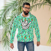 Livin' Aloha Teal Pineapple Pullover Hoodie - Livin' Aloha