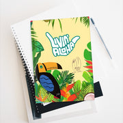 Livin' Aloha Hardcover Journal - Rule Lined (Toucan Surf) - Livin' Aloha