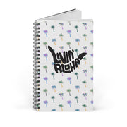 Livin' Aloha Spiral Journal (Deco Palms)