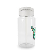 Livin' Aloha Biodegradable Tritan Water Bottle (Pineapple Shaka)