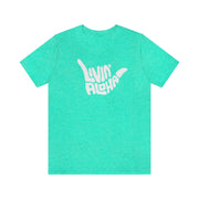 Livin' Aloha Original Jersey Tee (Torquoise Green)