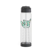 Livin' Aloha Infuser Water Bottle (Black)