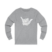 Livin' Aloha Athletic Heather Jersey Long Sleeve Tee 