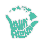 Tourquoise Livin' Aloha Decal,  Stickers - Livin' Aloha