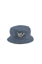 Livin' Aloha Bucket Hat (Navy Wash)