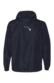 Water Resistant Lightweight Classic Navy Windbreaker