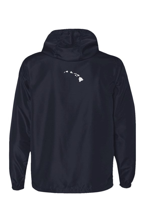 Water Resistant Lightweight Classic Navy Windbreaker