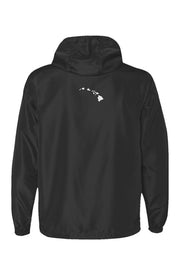 Water Resistant Lightweight Black Windbreaker