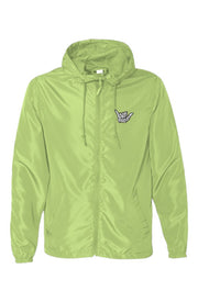 Water Resistant Lightweight Safety Yellow Windbreaker