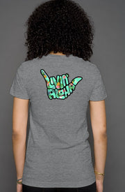 Womens Tri-Blend Pocket Shirt (Grey Triblend)