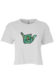 Festival Womens Cali White Crop