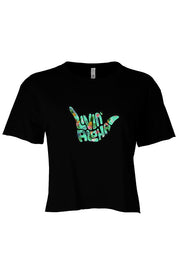 Festival Womens Cali Black Crop
