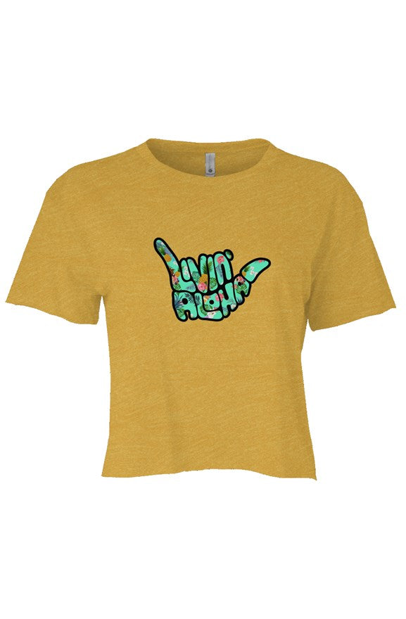 Festival Womens Cali Antique Gold Crop