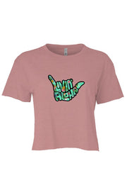Festival Womens Cali Desert Pink Crop