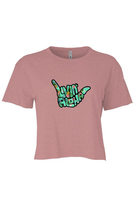Festival Womens Cali Desert Pink Crop