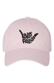 Livin' Aloha Kids Buckle Light Pink Hat
