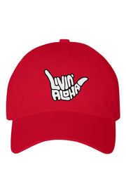 Livin' Aloha Kids Buckle Red Hat