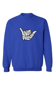 Livin' Aloha Youth Royal Sweatshirt