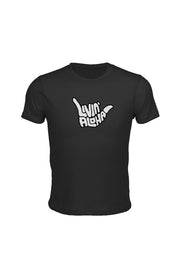  Classic Livin' Aloha Youth Fine Black Jersey Tee