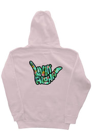 Independent Zip Heavyweight Light Pink Hoodie