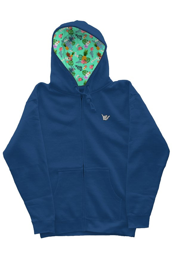 Independent Zip Heavyweight Royal Hoodie
