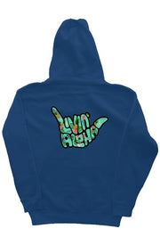 Independent Zip Heavyweight Royal Hoodie
