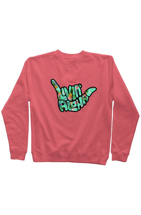 Independent Pigment Pink Dyed Crew Neck