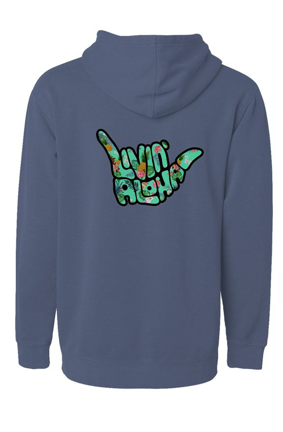 Independent Pigment Slate Blue Dyed Hoodie