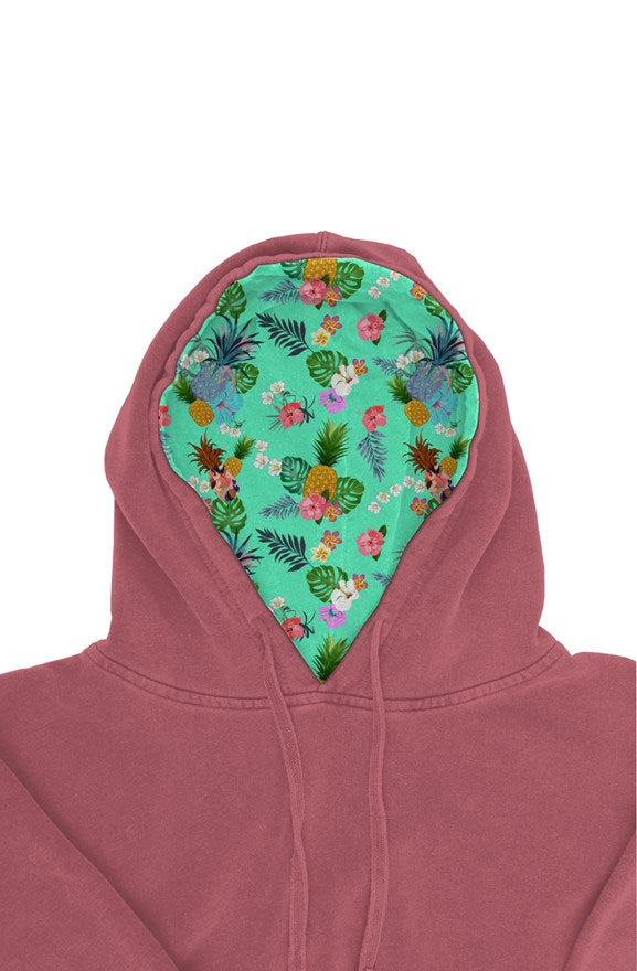 Independent Pigment Maroon Dyed Hoodie