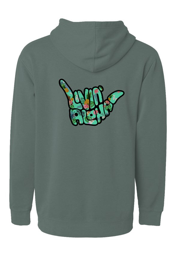 Independent Pigment Alpine Green Dyed Hoodie